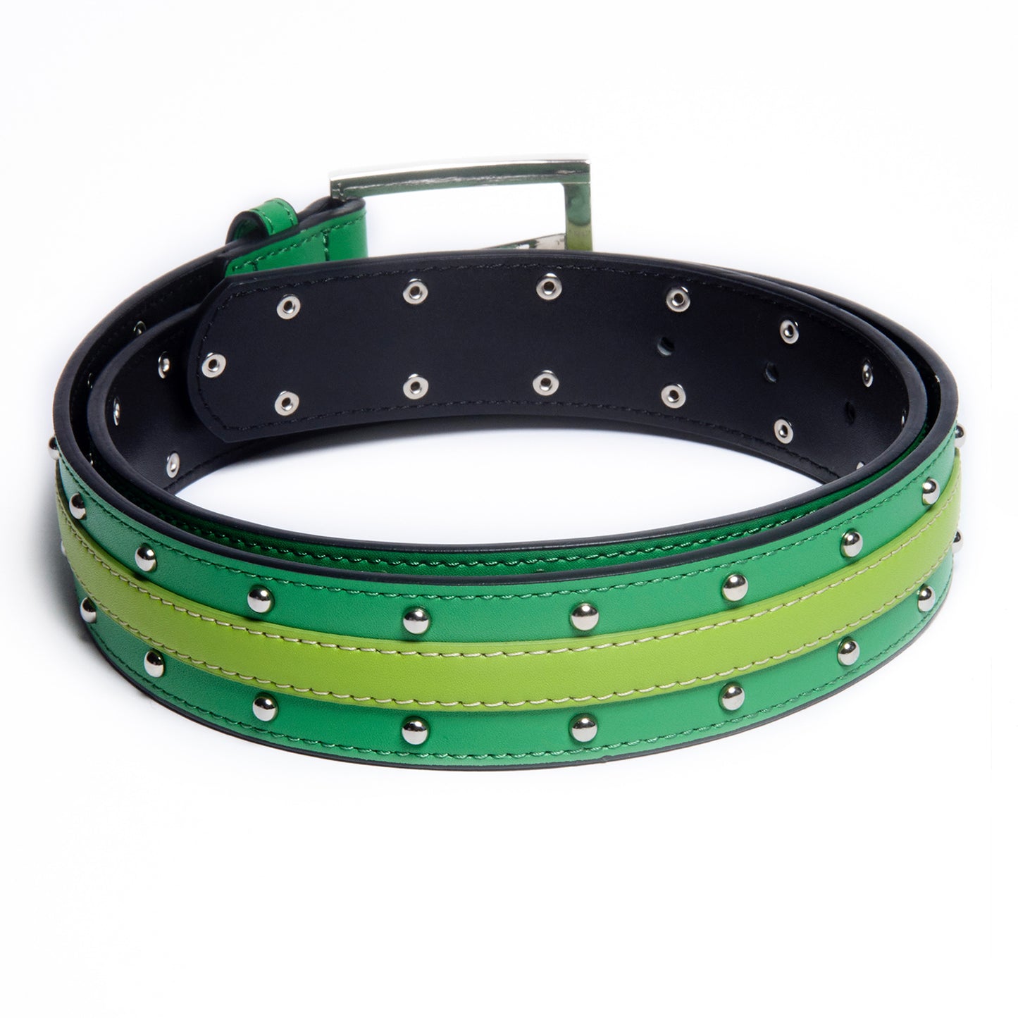 Green Studded Belt