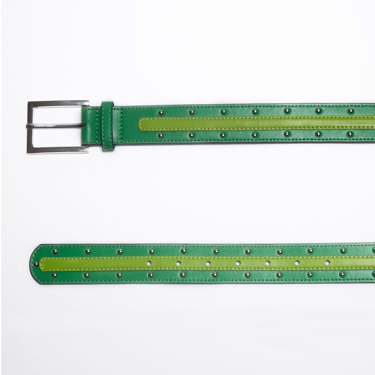 Green Studded Belt